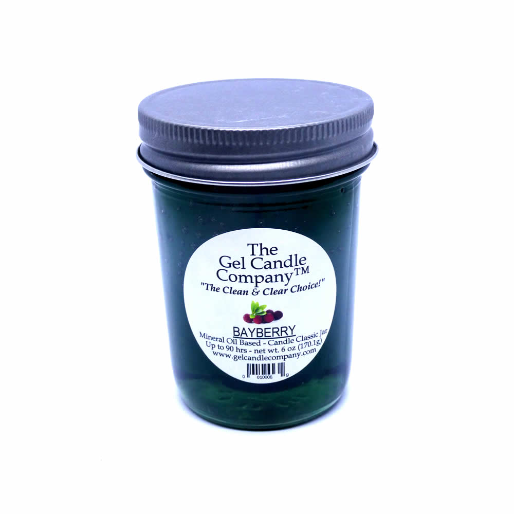 Bayberry 90 Hour Gel Candle Classic Jar - Click Image to Close