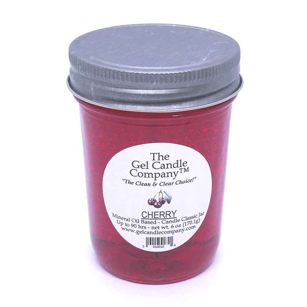Cherry 90 Hour Gel Candle Classic Jar