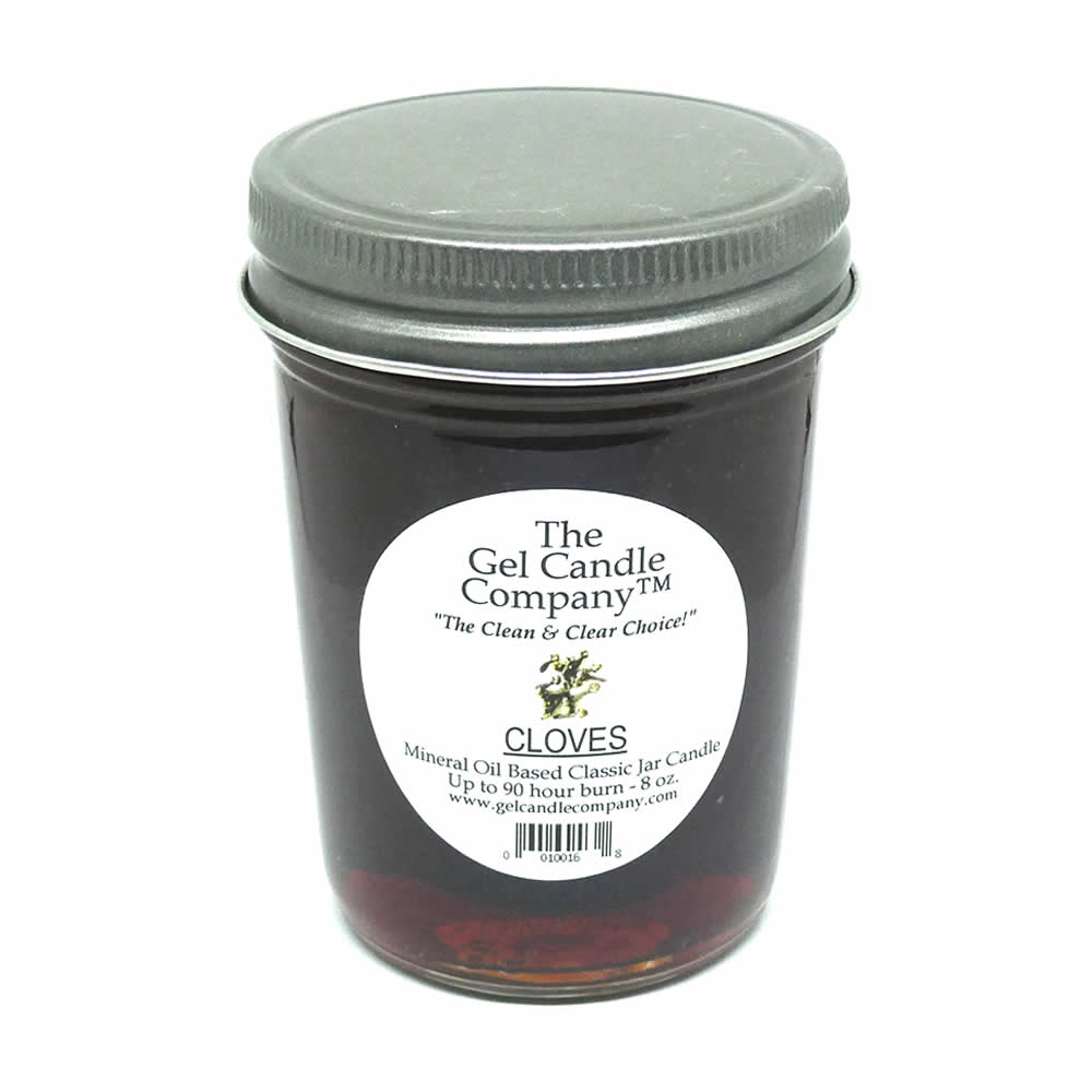 Cloves Scented 90 Hour Gel Candle Classic Jar