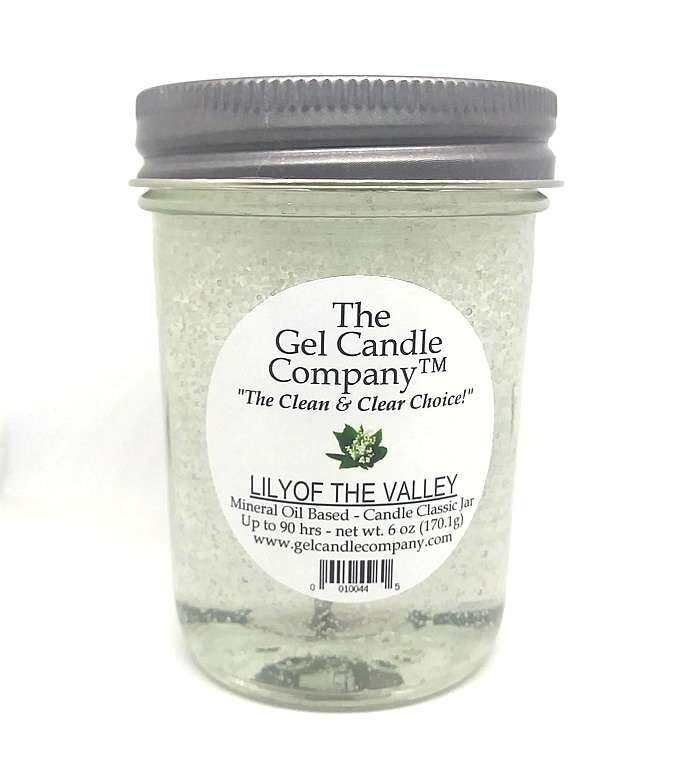 Lily Of The Valley 90 Hour Gel Candle Classic Jar