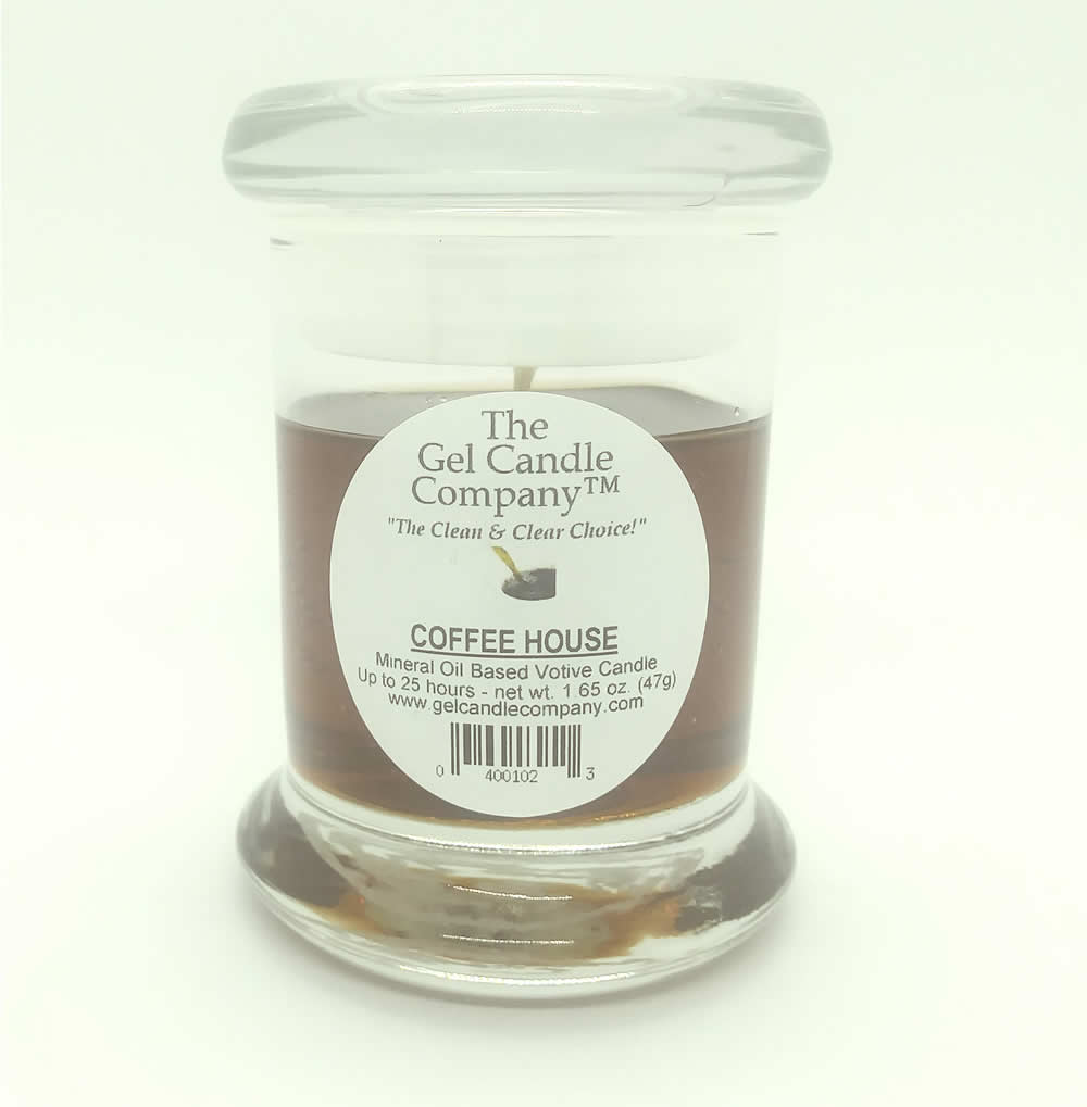 Coffee House Scented Gel Candle Votive