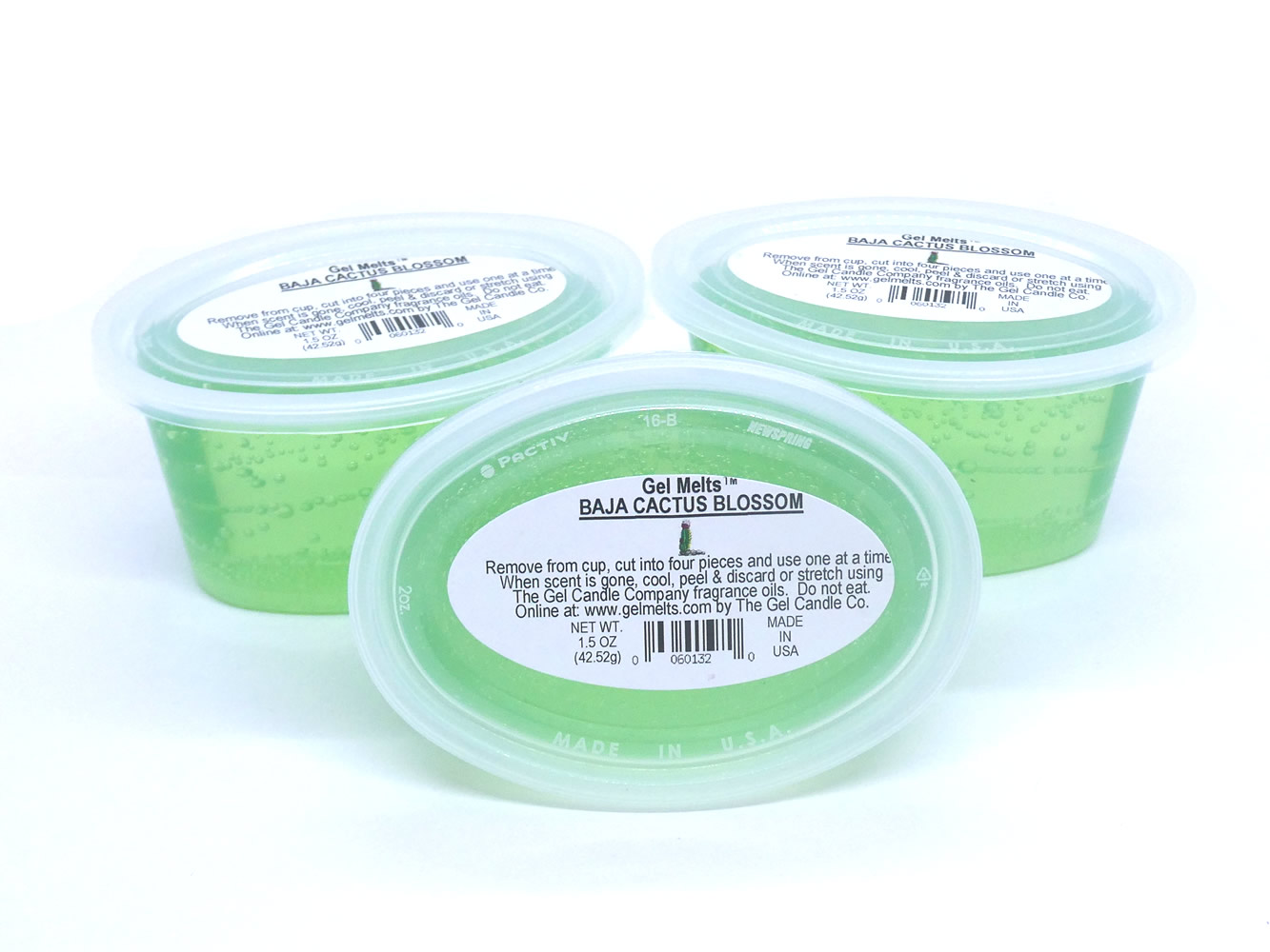 Baja Cactus Blossom scented Gel Melts™ for warmers - 3 pack