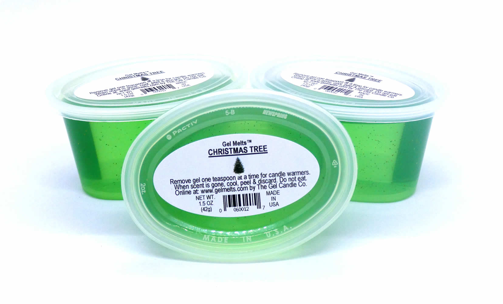 Christmas Tree scented Gel Melts™ for warmers - 3 pack