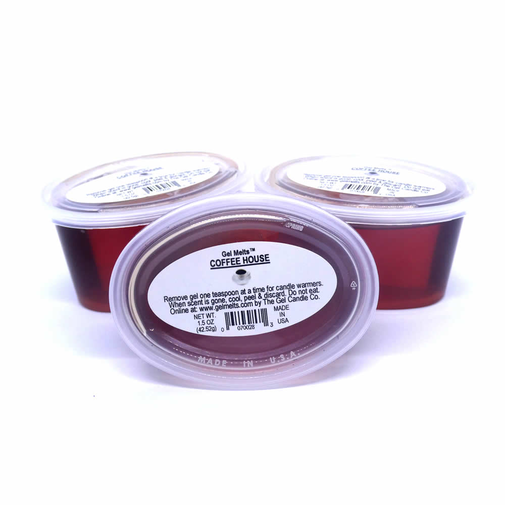 Coffee House scented Gel Melts™ Gel Wax for warmers - 3 pack