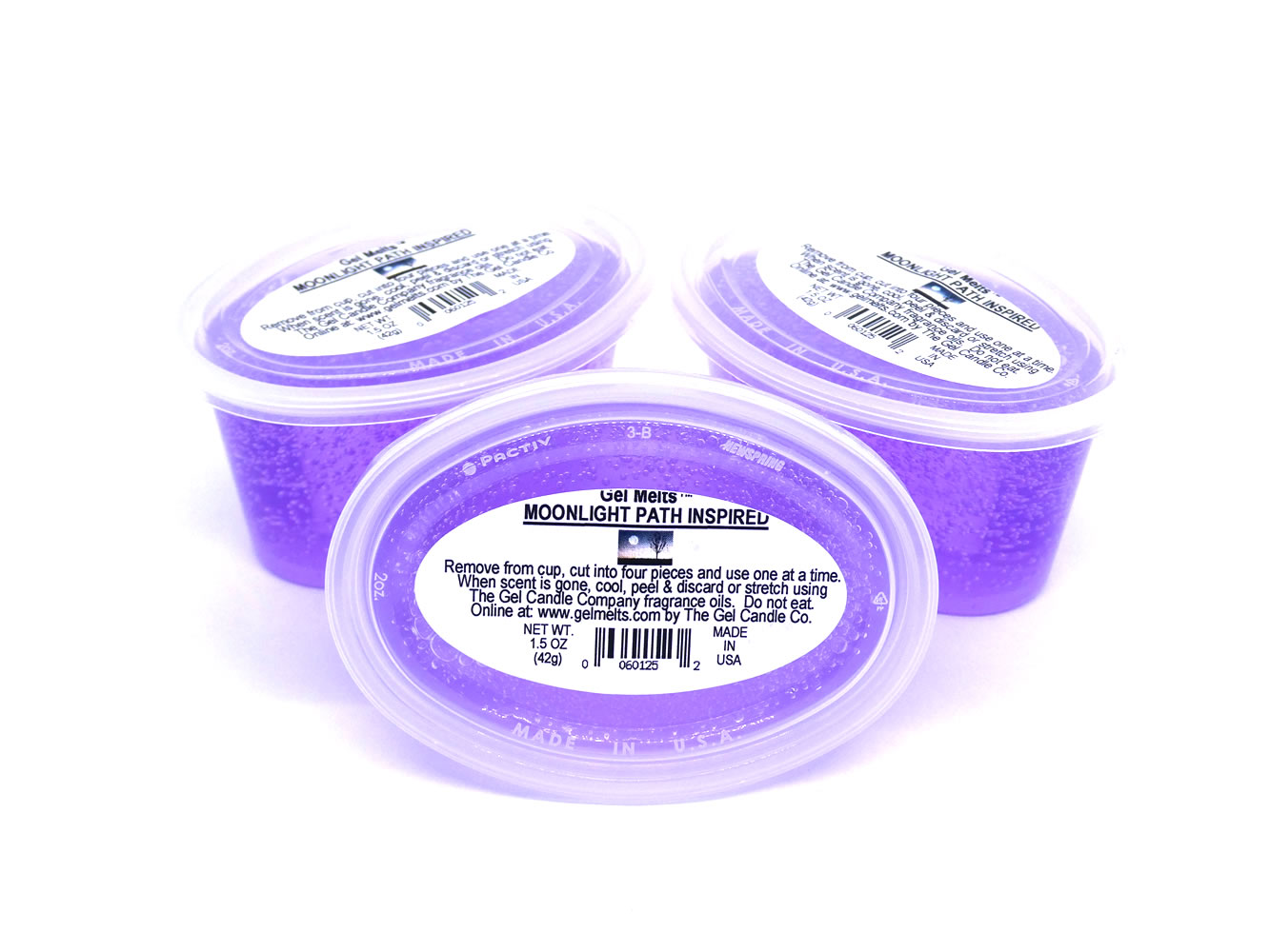 Moonlight Path Inspired Scented Gel Melts™ for warmer 3 pack