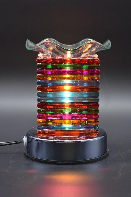 Colorful Glass Design Touch Warmer Diffuser Aroma Lamp