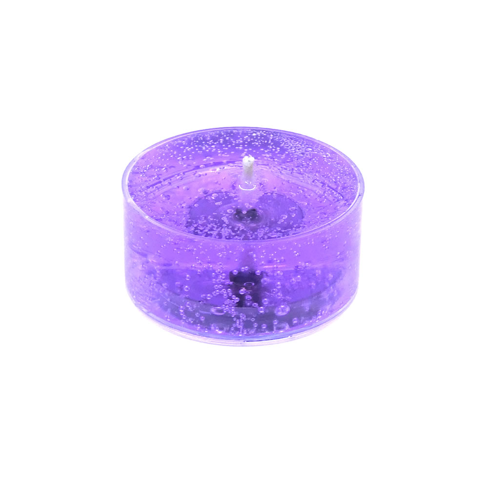 Lavender Scented Gel Candle Tea Lights - 24 pk. - Click Image to Close