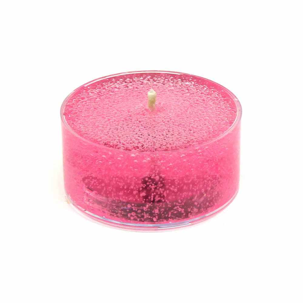 Watermelon Scented Gel Candle Tea Lights - 24 pk. - Click Image to Close