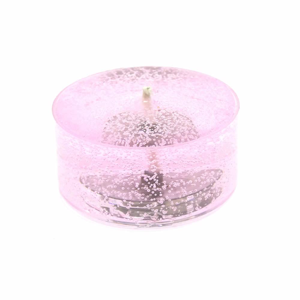 Cherry Blossom Scented Gel Candle Tea Lights - 24 pk. - Click Image to Close
