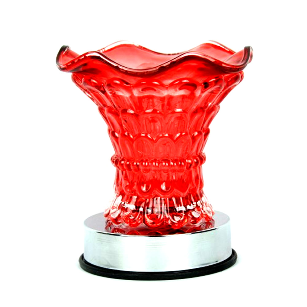 Red Glass Touch Activation Warmer Diffuser
