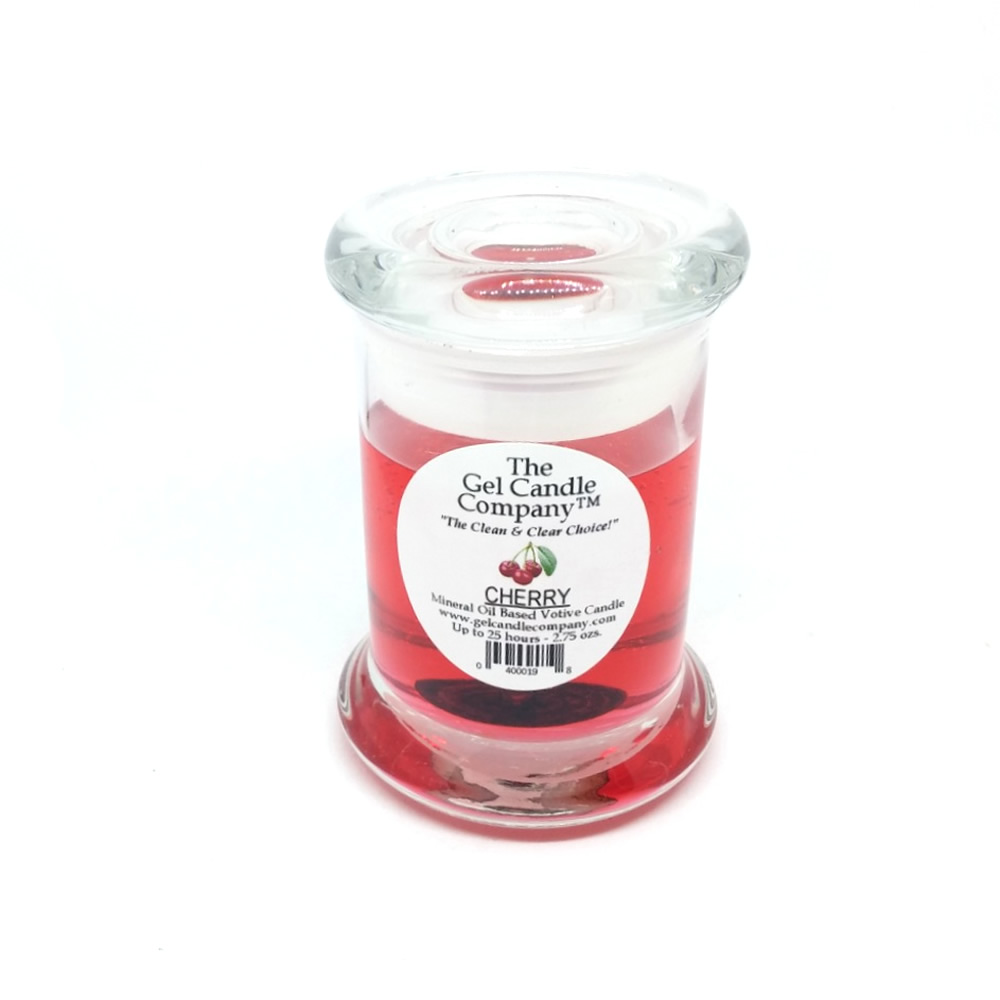 Cherry Scented Gel Candle Votive