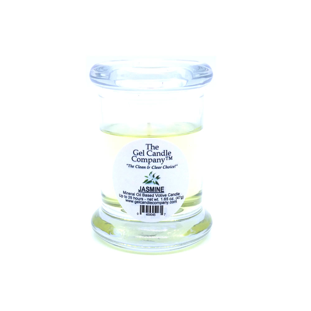Jasmine Scented Gel Candle Votive - Click Image to Close