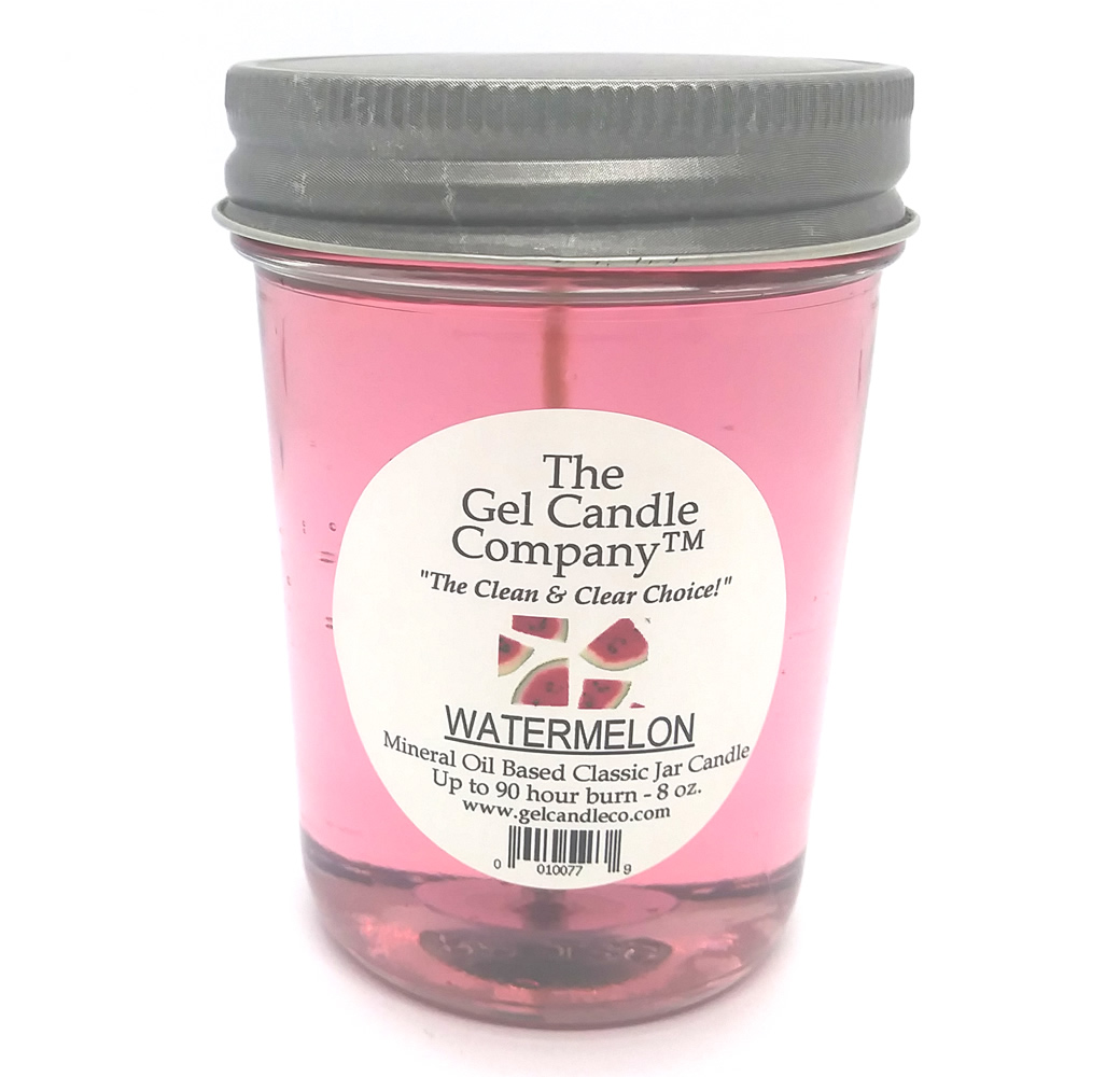 Watermelon 90 Hour Gel Candle Classic Jar - Click Image to Close