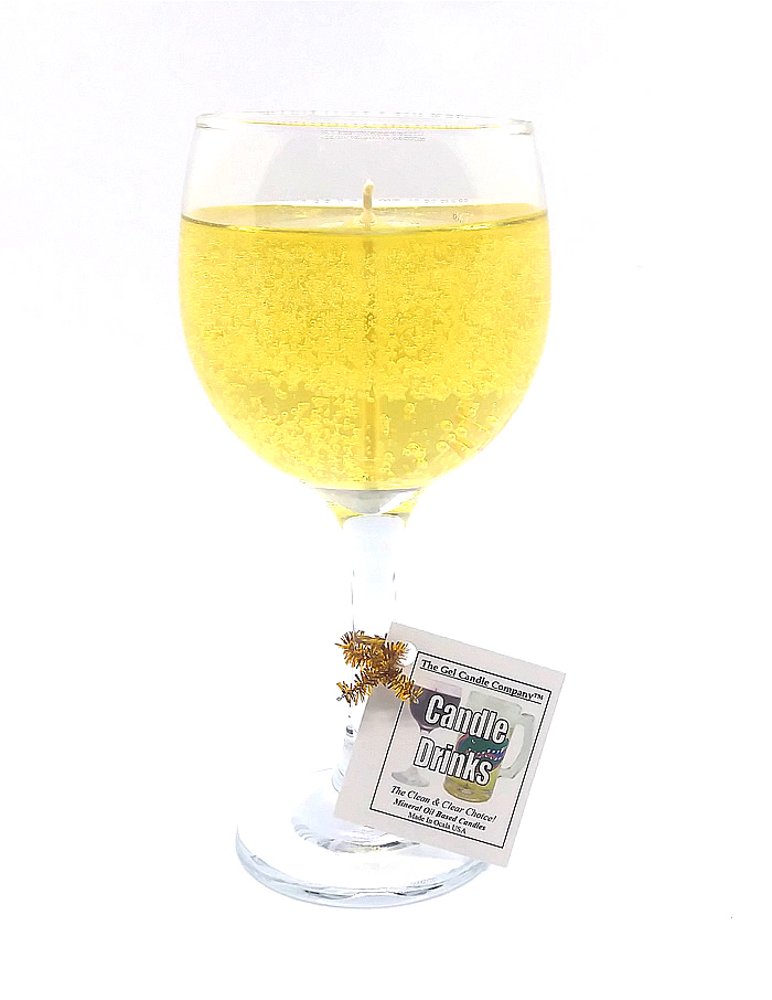 Chardonnay White Candle Up To 100 Hours 7 oz. - Click Image to Close