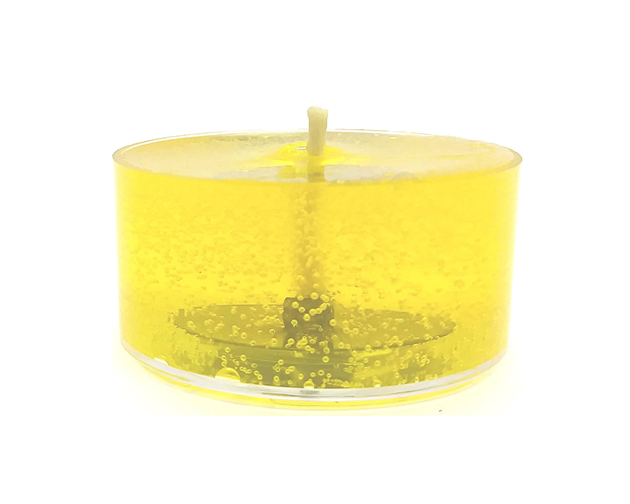 Pineapple Scented Gel Candle Tea Lights - 24 pk. - Click Image to Close