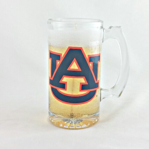 Auburn University Beer Gel Candle - Click Image to Close