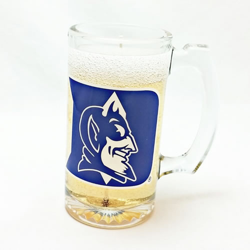 Blue Devils Duke Beer Gel Candle - Click Image to Close