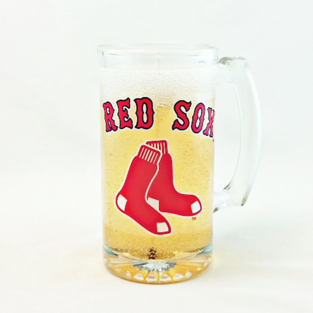 Boston Red Sox Beer Gel Candle