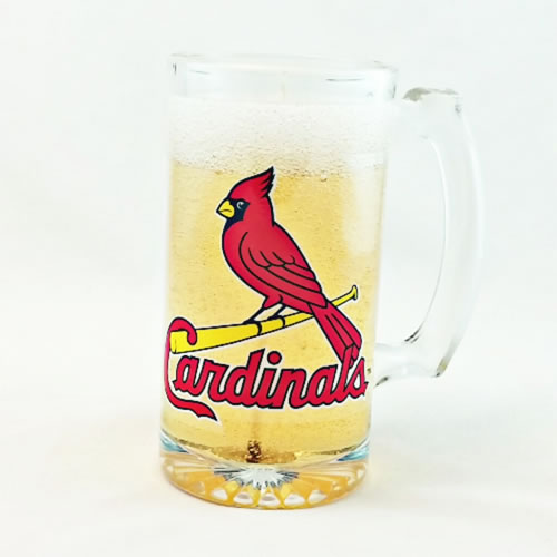 St. Louis Cardinals Beer Gel Candle - Click Image to Close