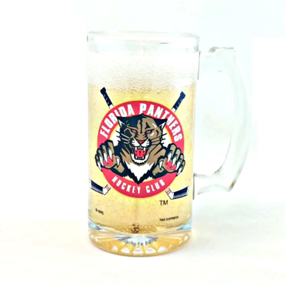 Florida Panthers Beer Gel Candle