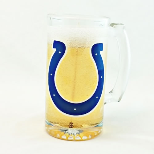 Indianapolis Colts Beer Gel Candle