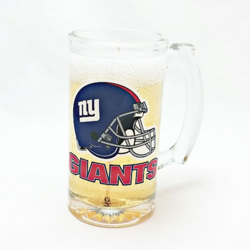 New York Giants Beer Gel Candle - Click Image to Close