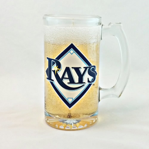 Tampa Bay Rays Beer Gel Candle