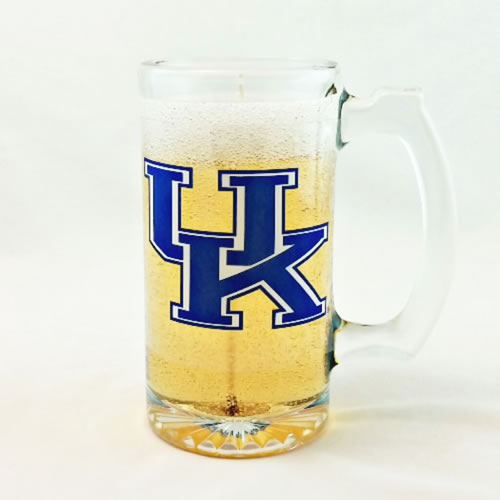 University of Kentucky Beer Gel Candle - Click Image to Close