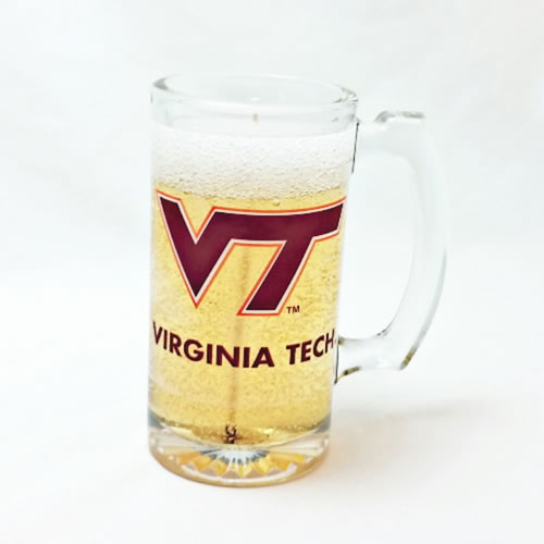 Virginia Tech Beer Gel Candle - Click Image to Close