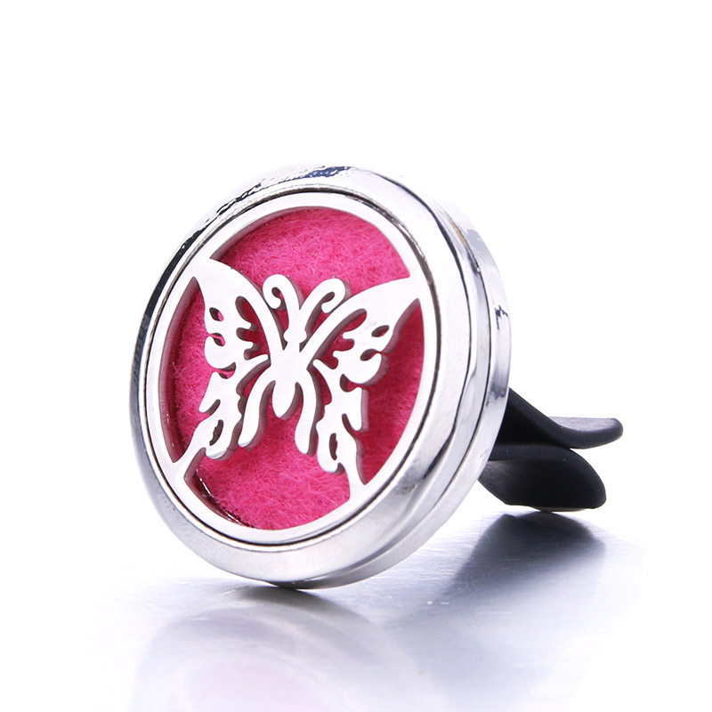 Butterfly Aroma Vent Diffuser 30mm With Pads