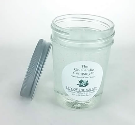 Lily Of The Valley 90 Hour Gel Candle Classic Jar - Click Image to Close