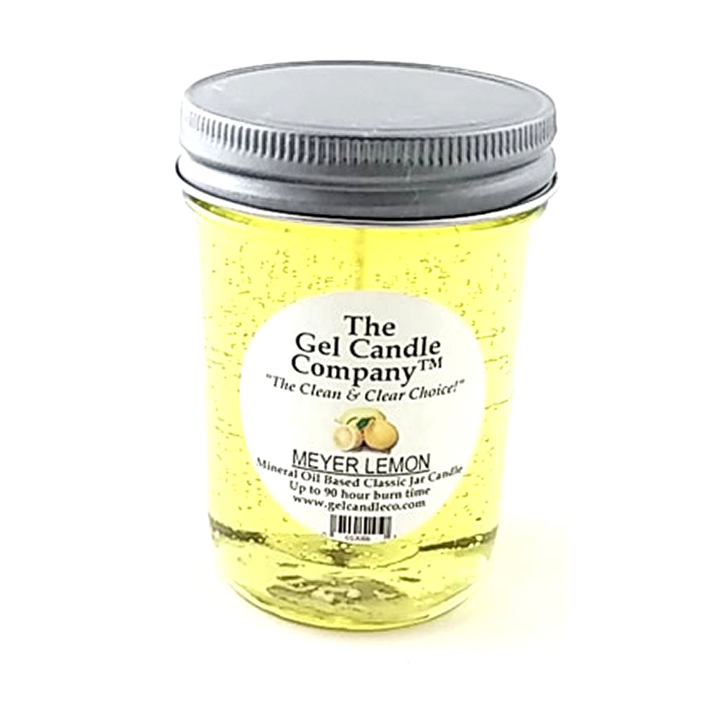 Meyer Lemon 90 Hour Gel Candle Classic Jar