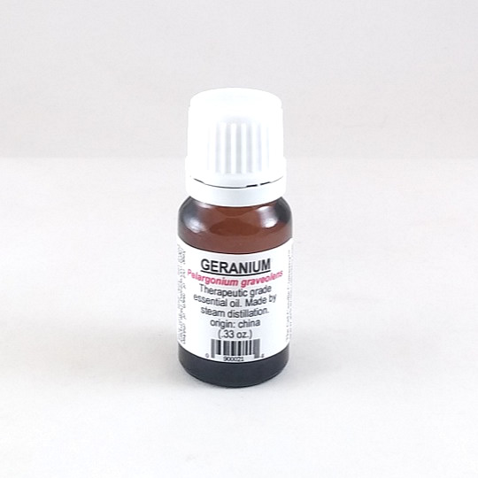 Geranium Essential Oil - 10 ml / .33 oz. - Click Image to Close