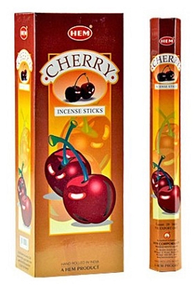 Wild Cherry Incense - 20 sticks - Click Image to Close
