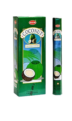 Coconut Incense - 20 sticks