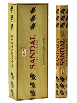 Sandal Incense - 20 sticks - Click Image to Close