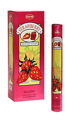 Strawberry Incense - 20 sticks - Click Image to Close