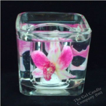 Orchid Gel Candle - Pink