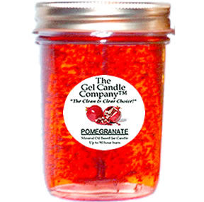 Gel Candle Jar w/ lid - 8oz.