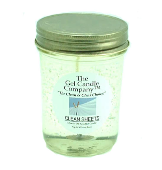Clean Sheets 90 Hour Gel Candle Classic Jar