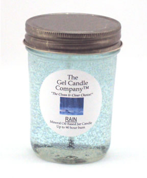 Rain Gel Candle Classic Jar Rain Gel Candle Classic Jar