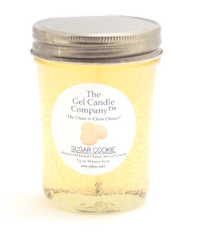 Sugar Cookie Gel Candle Classic Jar