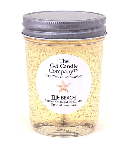 The Beach 90 Hour Gel Candle Classic Jar - Click Image to Close