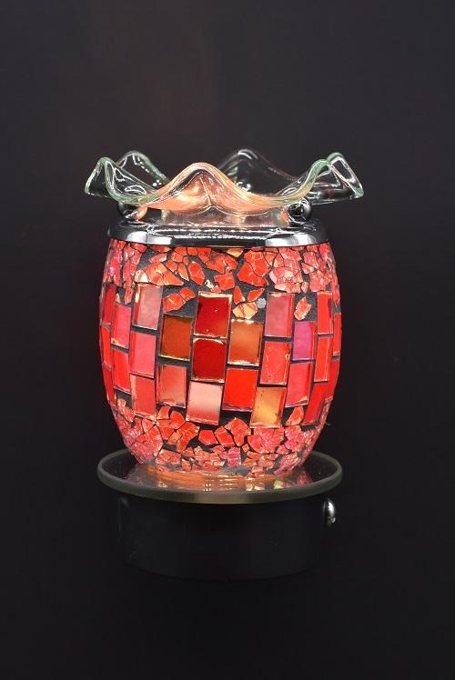 Contemporary Cracked Coral Touch Warmer Night Light