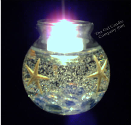 Seascape 3 Starfish Forever Candle