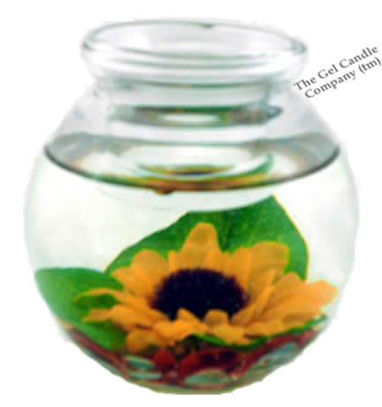 Sunflower Forever Candle Globe