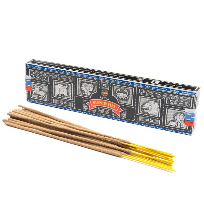 Sai Baba Super Hit 15 Incense Sticks - 15 g - Click Image to Close