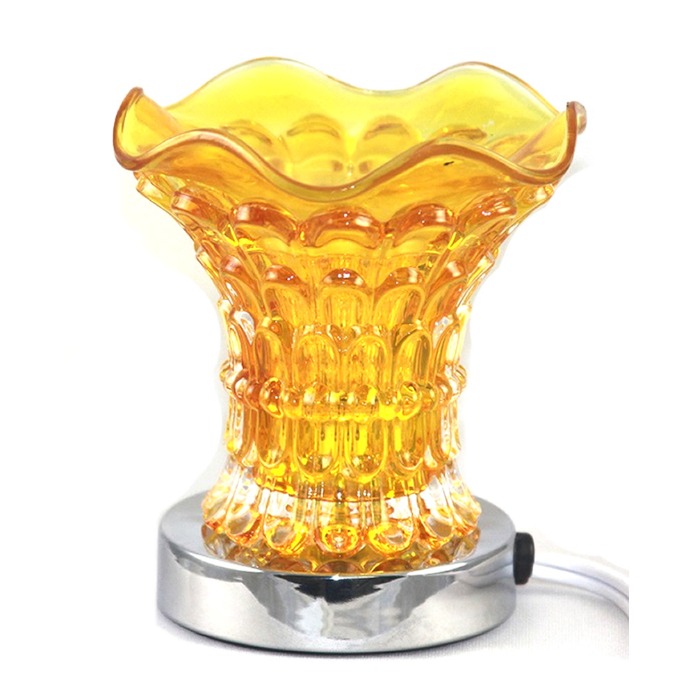 Amber Glass Touch Activation Warmer Diffuser