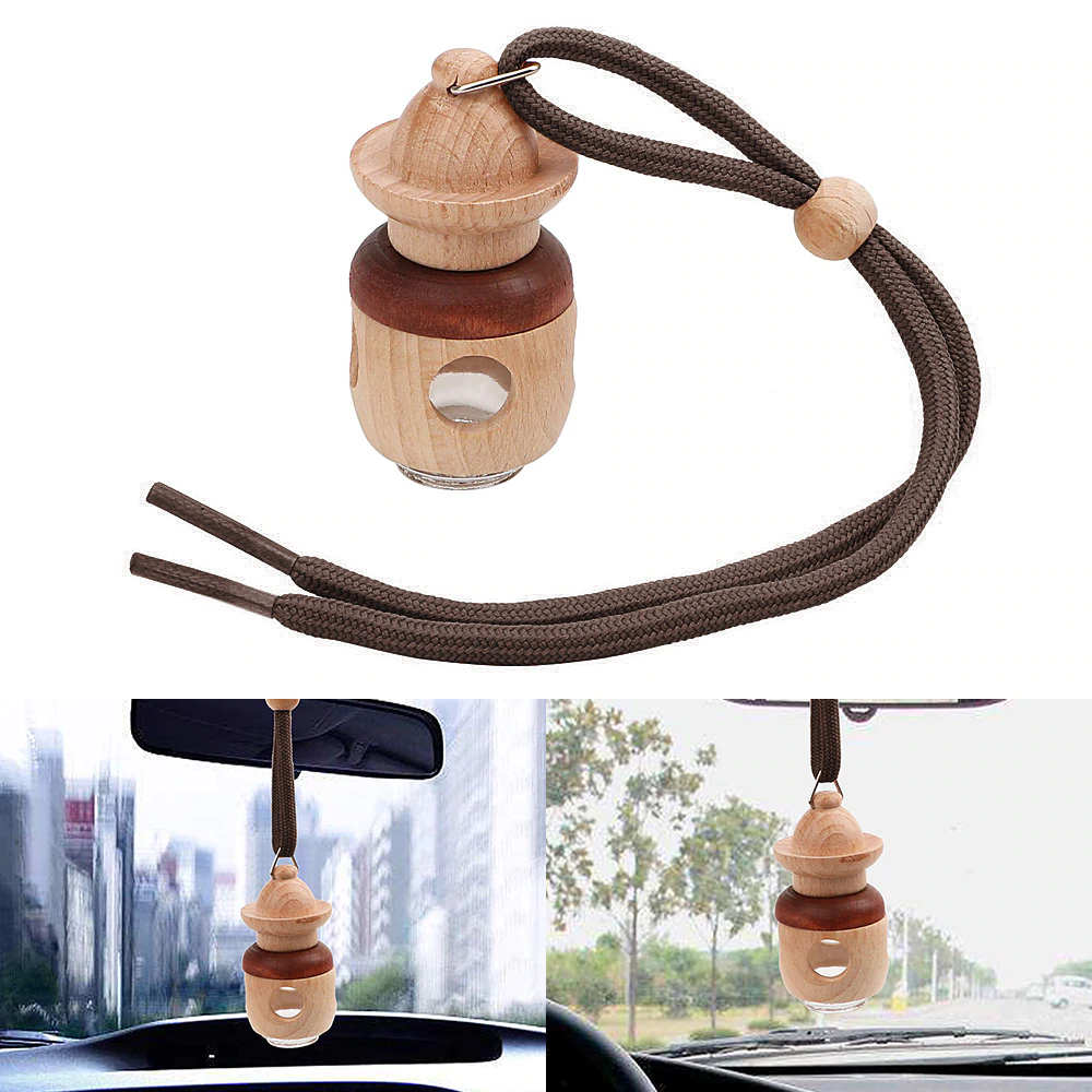 Wooden Hanging Aroma Oil Diffuser With Mini Funnel