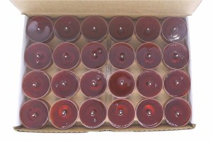 (image for) Creamy Vanilla Scented Gel Candle Tea Lights - 24 pk.